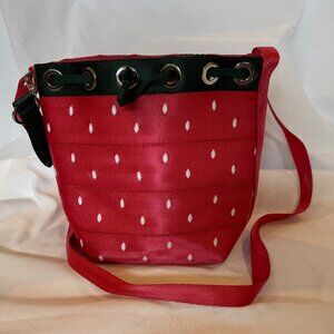 Harvey's Mini Strawberry Seatbelt Bucket Purse
